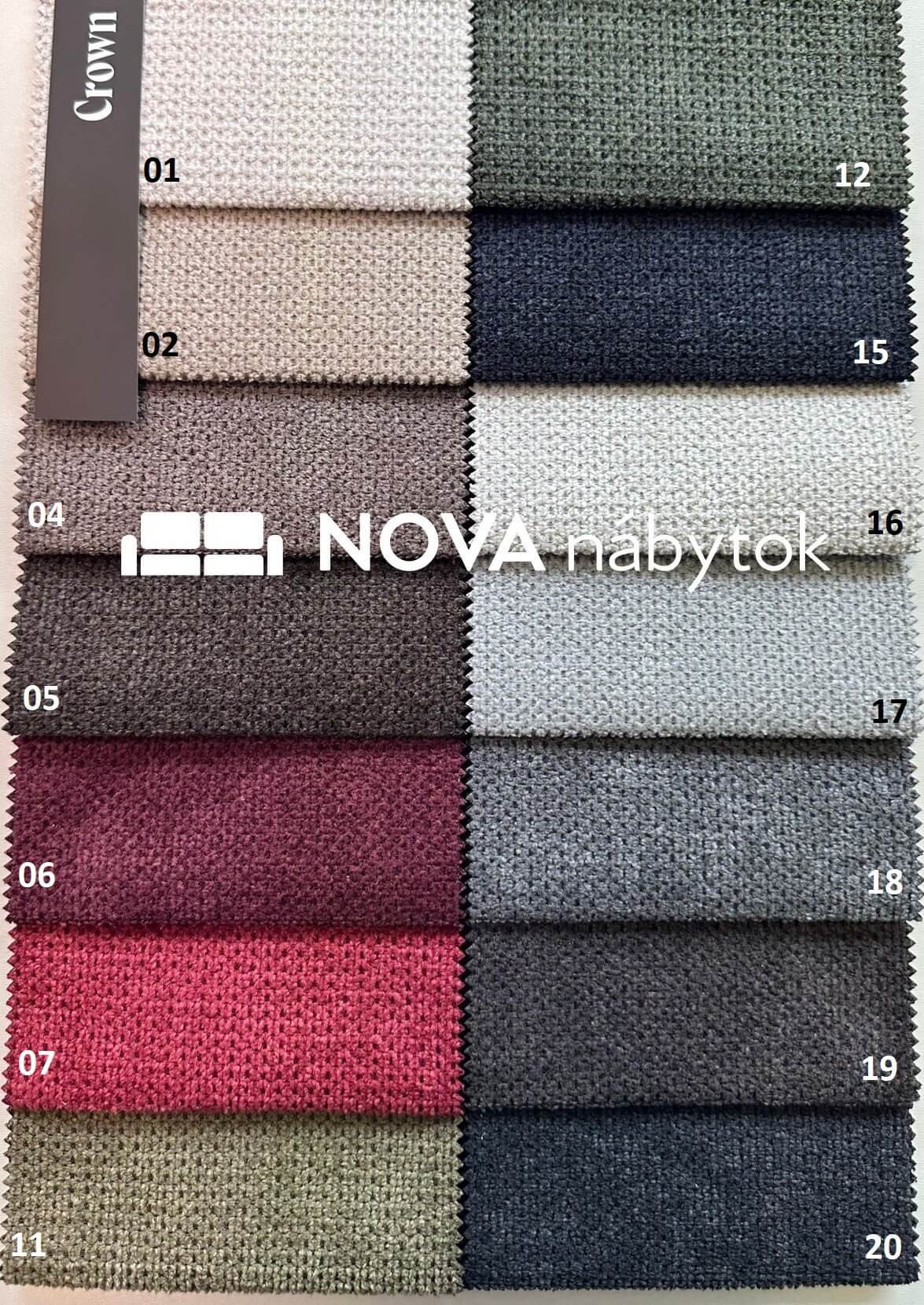 Crown potahova latka nova nabytok